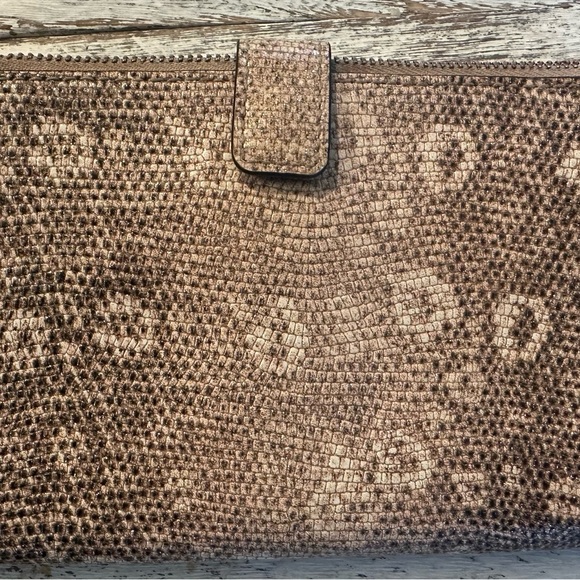 Michael Kors Metallic Clutch - Picture 2 of 4